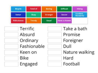 LGS Unit 2 Synonyms