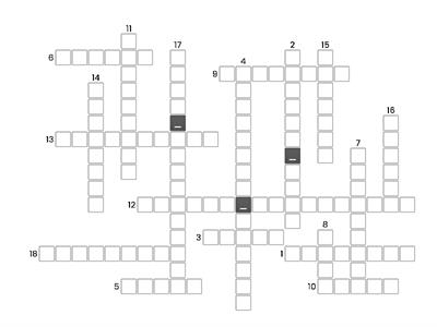 UNIT 4F - MUSIC (crossword)