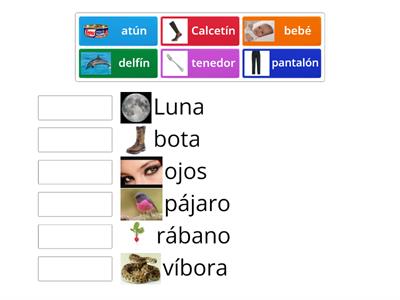 Paepa Discriminación dos palabras duración similar y mismo acento