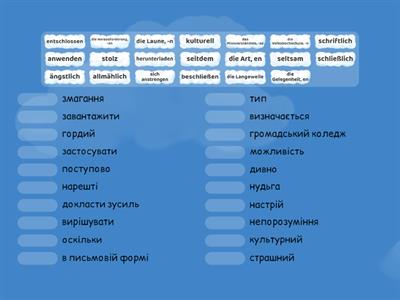 B1 L5 a Deutsch - Ukrainisch