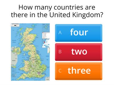 United Kingdom Geography Quiz KJA