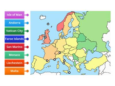 Countries of Europe (Rare)