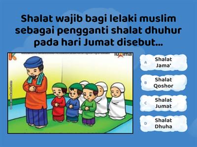 Sholat Jumat Madrasah Ibtidaiyah kelas 4