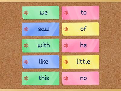 Unit 1 Week 3 - High Frequency Words