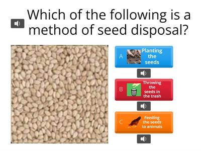 Types of Seed Disposal