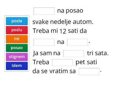 Serbian 301 - Posao