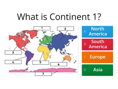 Continents Quiz