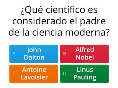 Cientificos Quimicos Importantes 