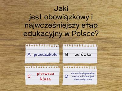 System edukacji w Polsce