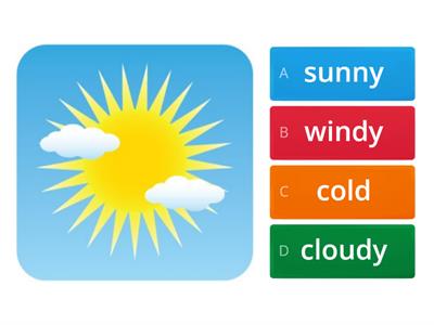 3rd form. Unit 8. Weather