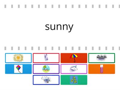 A sunny day - vocabulary