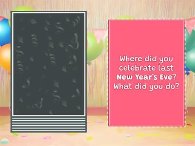 Special occasions - speaking cards