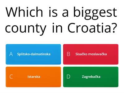 Croatian quiz