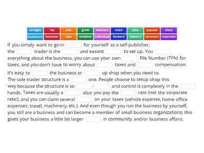 9 Business Sole Trader