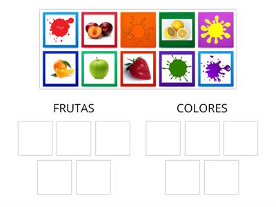 frutas y colores