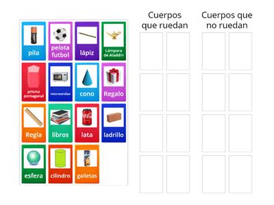 Cuerpos que ruedan y que no ruedan 