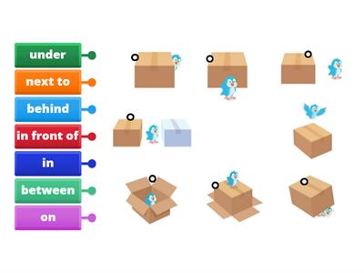 Prepositions of place 3