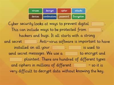 Encryption and cyber security