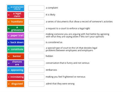 Workplace Bullying and Harassment 