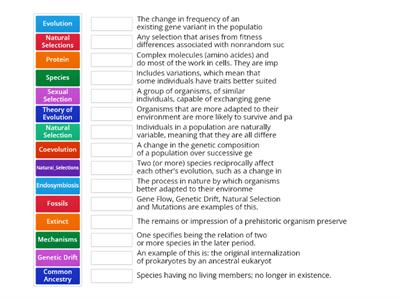 Biological Evolution 1