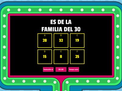 FAMILIA DEL 30