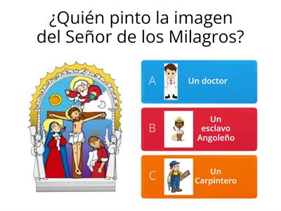 SEÑOR DE LOS MILAGROS RETO