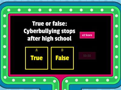 The Power of Words - Cyberbullying