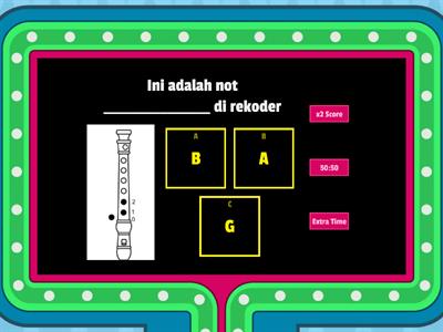 Pendidikan Muzik Tahun 5- Rekoder (Minggu 26) 