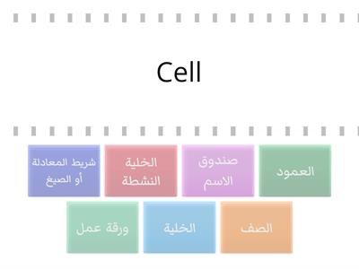 4 طالبتي الغالية : اختاري المصطلح المناسب 