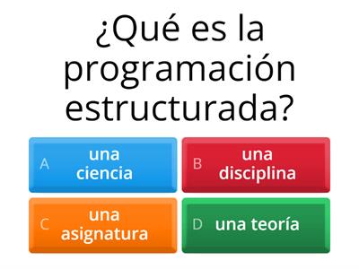 Programación Estructurada 