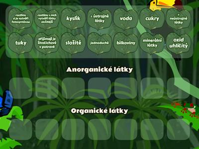 Organické a anorganické látky