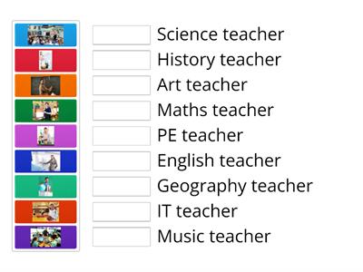  Teachers - School Subjects