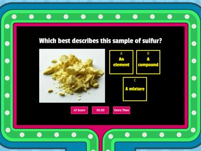 Grade 6- Atoms, Elements, Molecules, Compounds Review