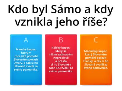 D-7 Sámova říše – první králové v Čechách