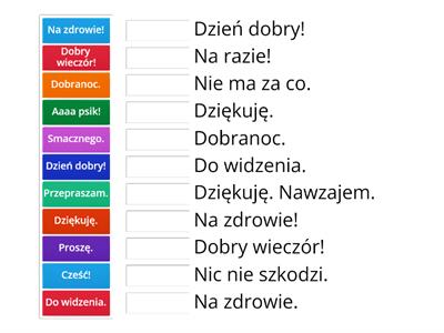 Polski jest Cool A1, lekcja 2.1: Praktyczne frazy