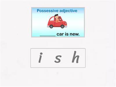 Possesive Adjectives