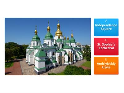 Places of interest in Kyiv