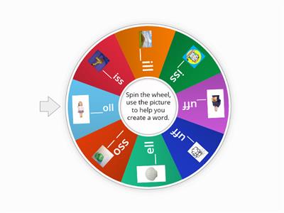 Final Double Consonant Wheel