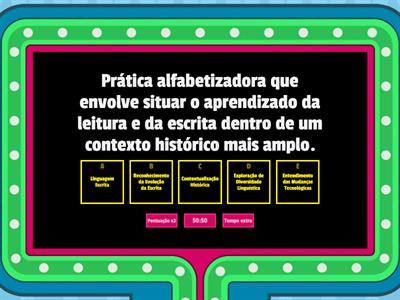 1. A contextualização histórica na alfabetização