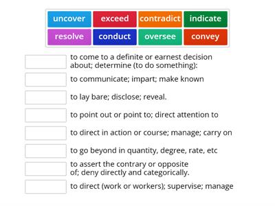 On Screen C1 2b vocabulary