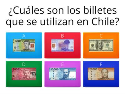 Billetes  Chilenos 