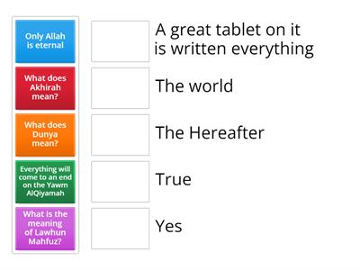 Questions for lesson 15 for 3rd grade