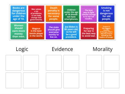 Logic-Evidence-Morality