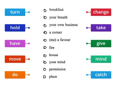 FCE Collocations 1 p.24