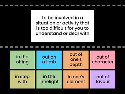Insight UI Unit 6 idioms