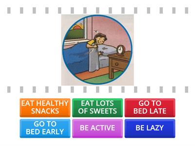 GMF3 Unit 3 Unhealthy/healthy habits