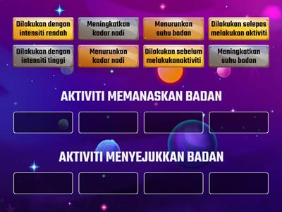 PJ THN.5 ( PERBEZAAN ANTARA AKTIVITI MEMANASKAN BADAN DAN MENYEJUKKAN BADAN)