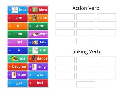 Action vs Linking Verb 