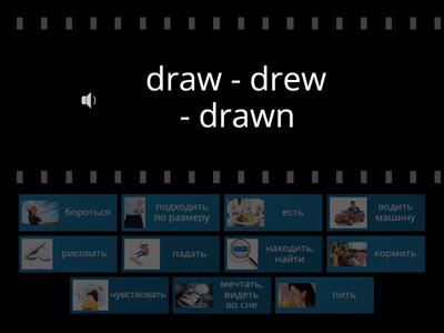 Form 6 - irr verbs (draw - fit)