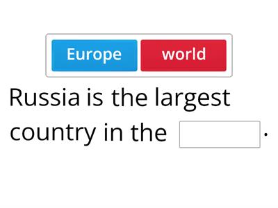 Russia quiz from RAZ